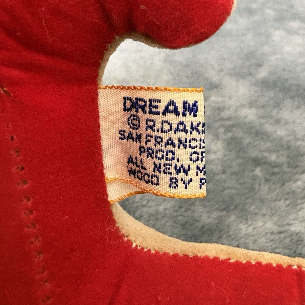 R. Dakin Dream Pets Vintage Stuffed Beige Bulldog Dog Toy 5.5" Japan Plush - Picture 5 of 10